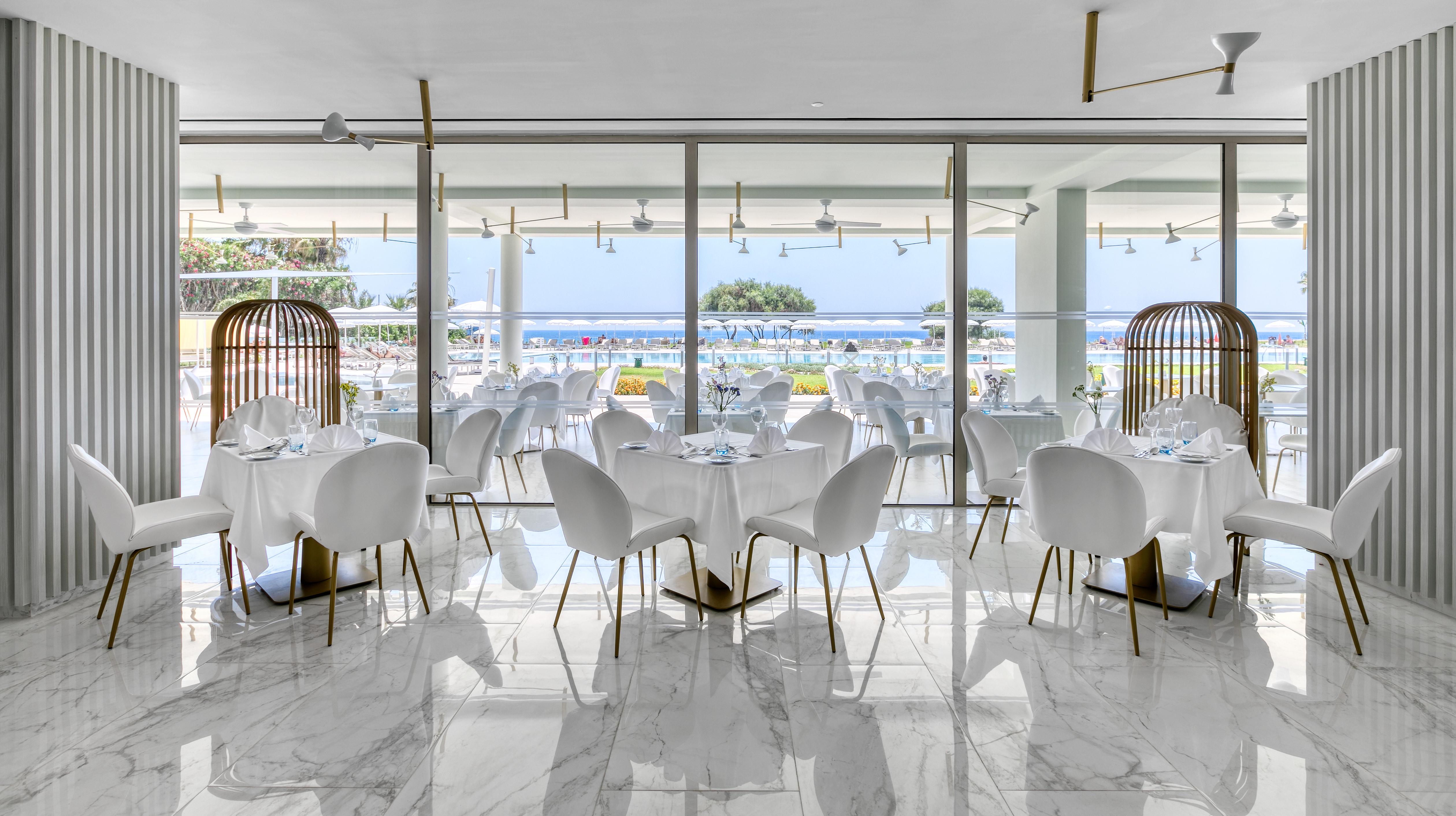 Ivi Mare - Designed For Adults By Louis Hotels Geroskipou Exteriör bild Restaurant