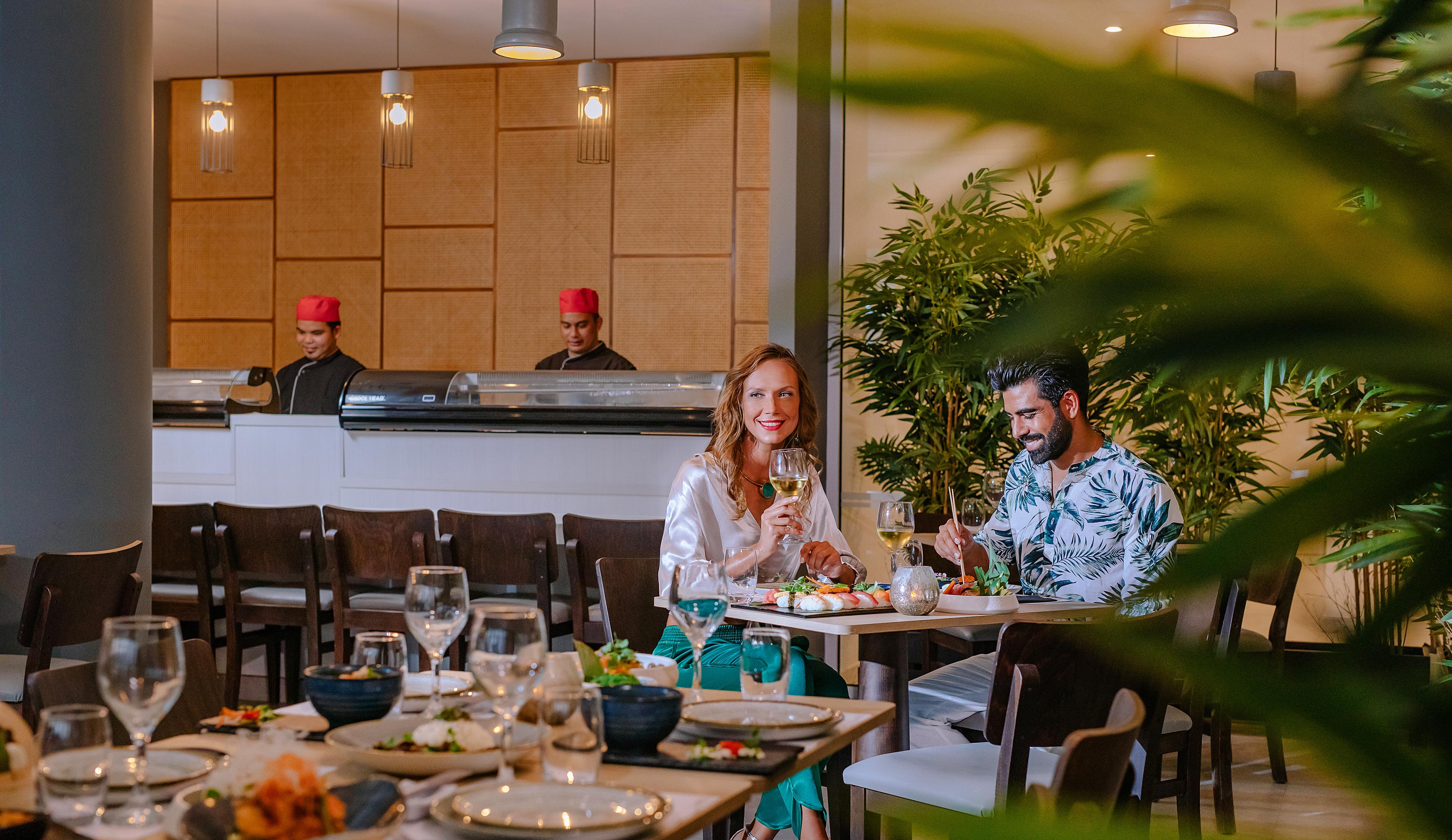 Ivi Mare - Designed For Adults By Louis Hotels Geroskipou Exteriör bild Restaurant