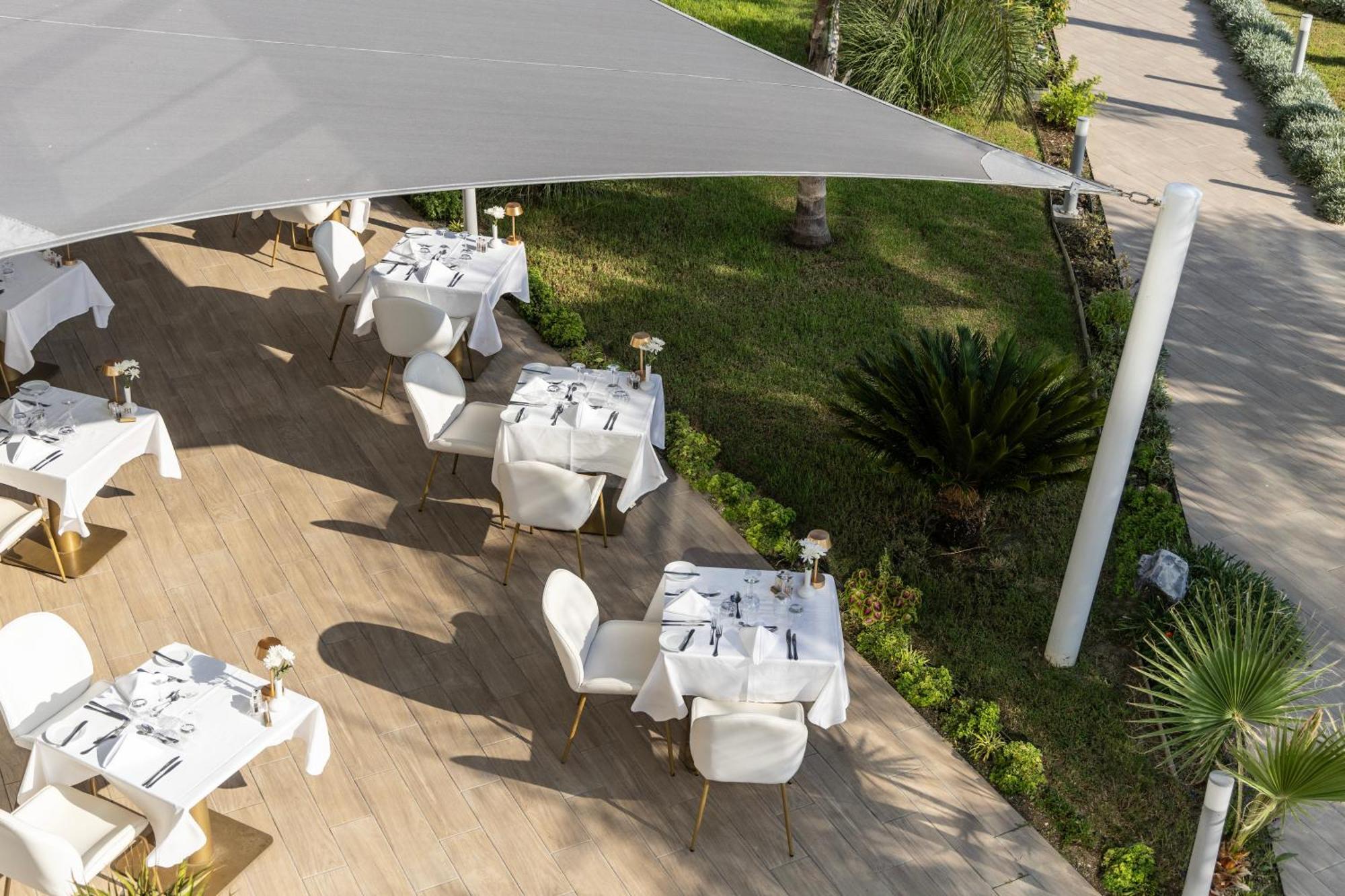 Ivi Mare - Designed For Adults By Louis Hotels Geroskipou Exteriör bild Restaurant
